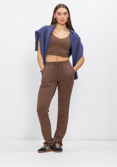 MERCER AMSTERDAM Pantalon de jogging THE MERCER SCUBA PANTS W en marron - large