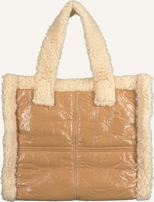Beige STAND STUDIO Handtas LOLITA TEDDY BAG Beige STAND STUDIO Handtas LOLITA TEDDY BAG - large