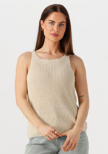 Ecru MY ESSENTIAL WARDROBE Top DIVAMW KNIT TOP - large