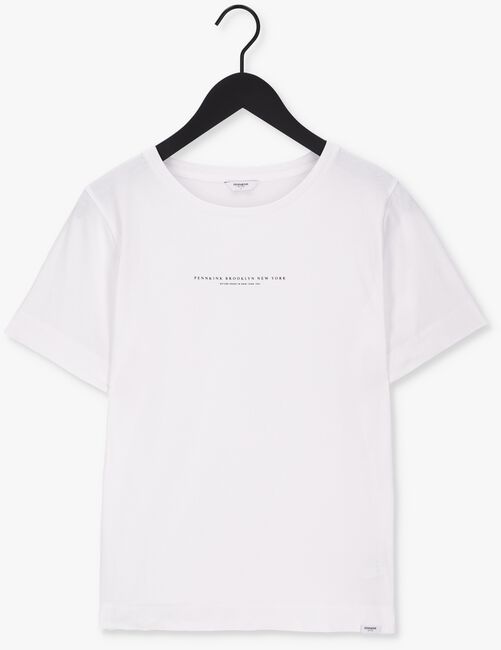 PENN & INK T-shirt T-SHIRT PRINT en blanc - large