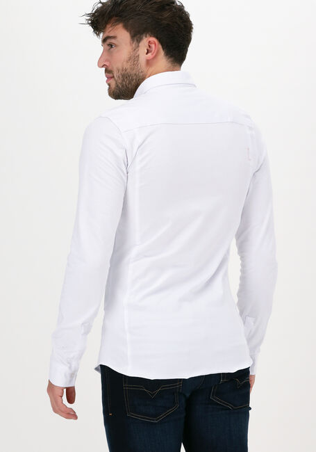 PUREWHITE Chemise d&eacute;contract&eacute; ESSENTIAL SHIRT JERSEY en blanc - large
