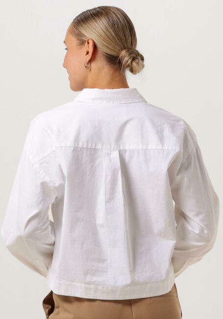 SELECTED FEMME SLFASTHA LS CROPPED BOXY SHIRT B Blouses en blanc - large