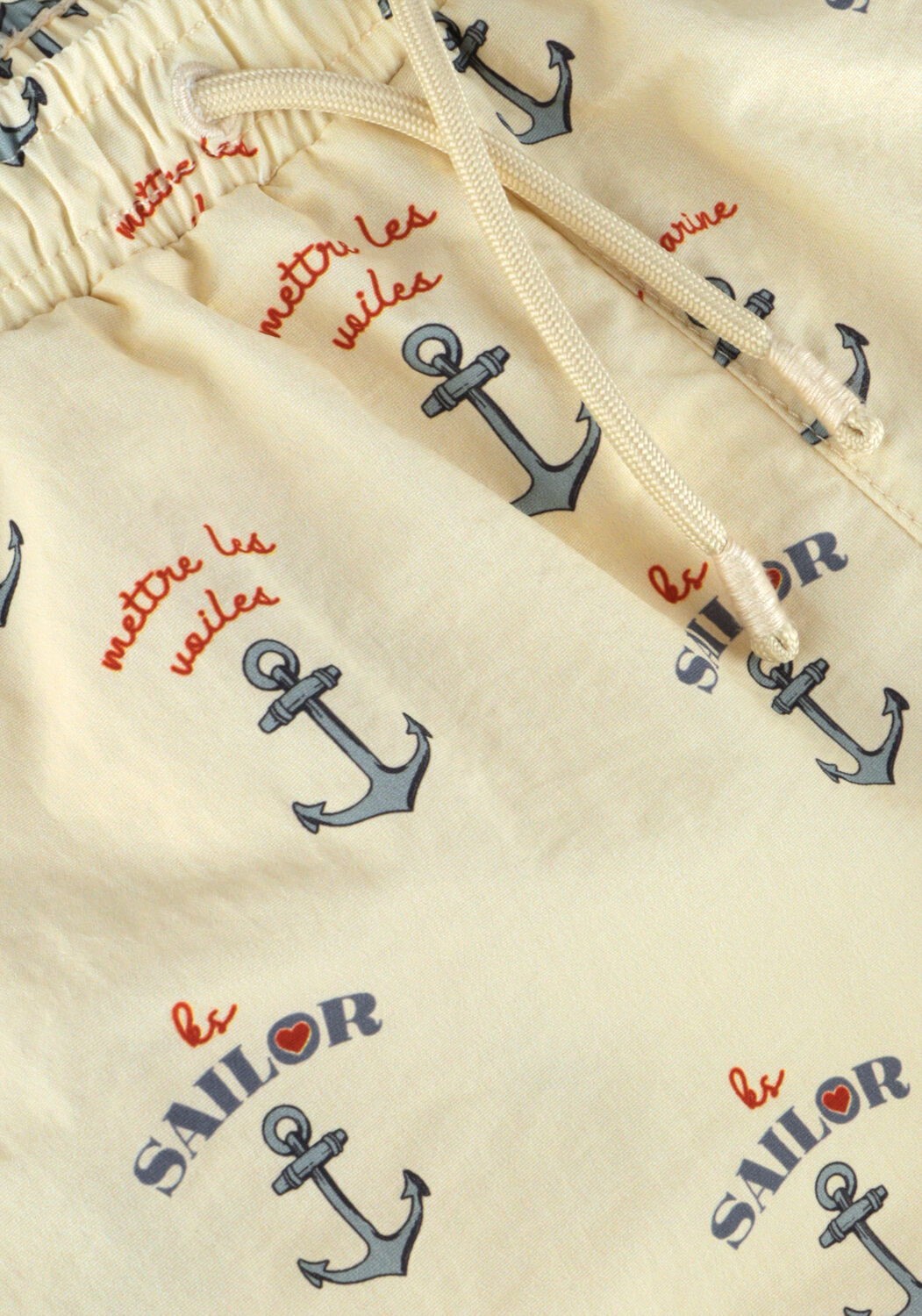 Beige KONGES SLOJD Zwemkleding ASNOU SWIM SHORTS - large