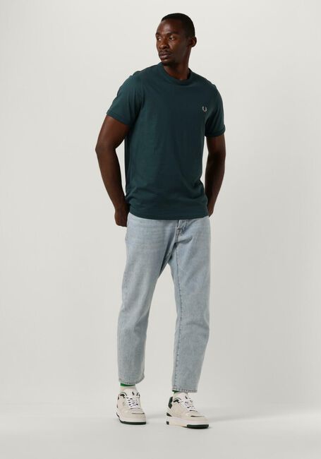 FRED PERRY T-shirt RINGER T-SHIRT en bleu - large