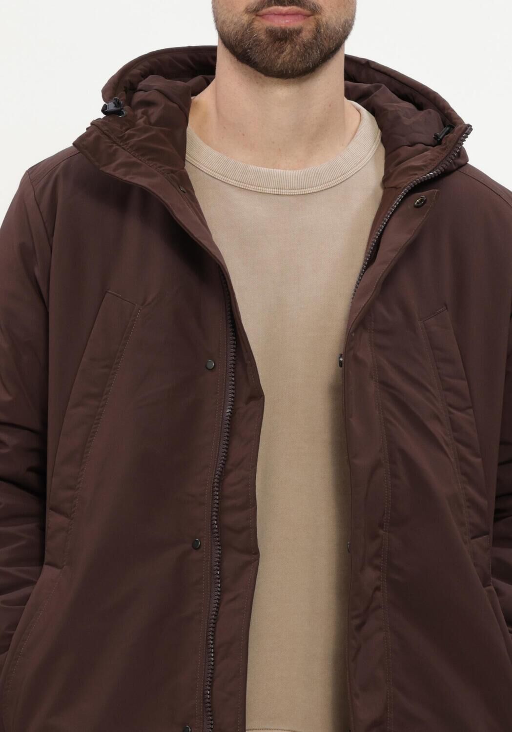 G-STAR RAW Vestes d'hiver CLEAN VODAN PDD HDD PARKA en marron - large