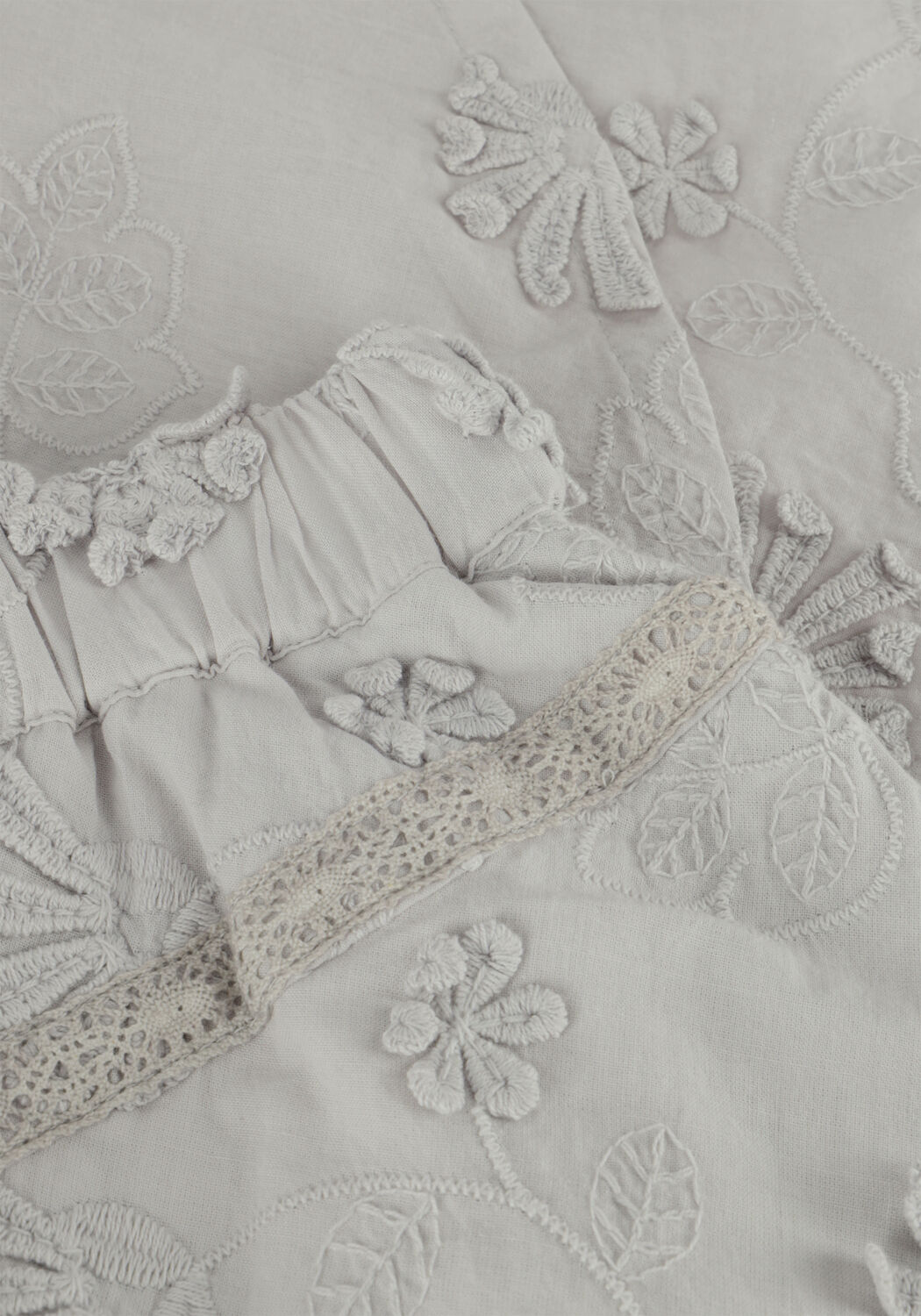 BAJE STUDIO Mini-jupe FE Gris clair - large