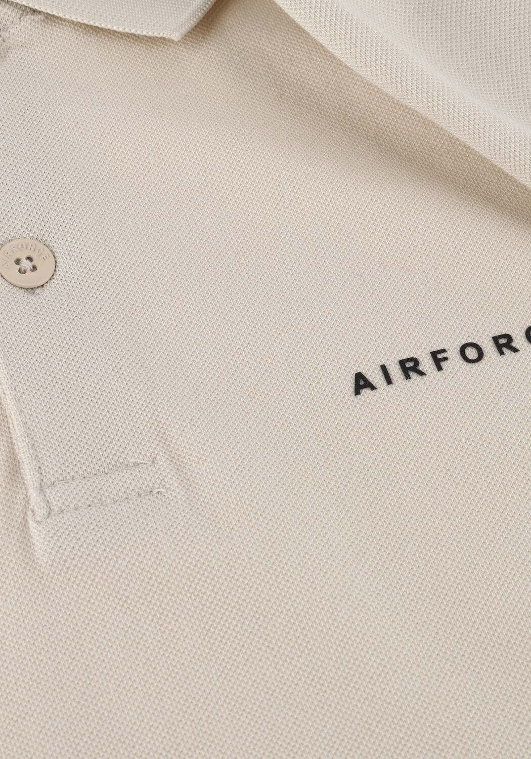 AIRFORCE Polo HRB0863 en beige - large