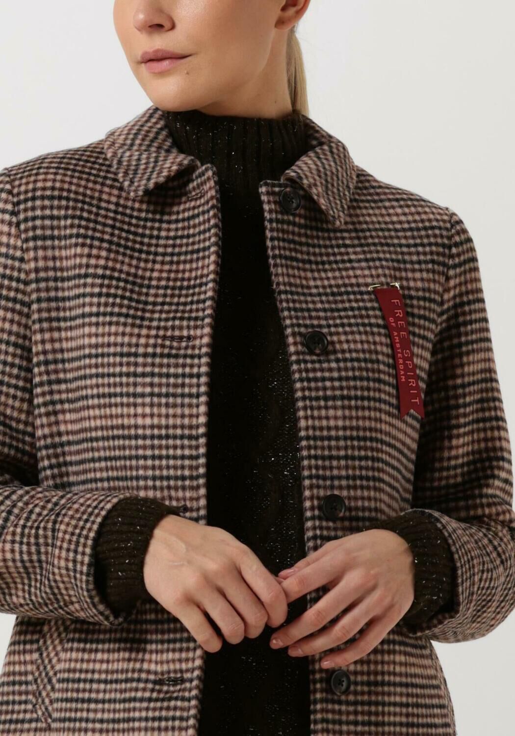 SCOTCH SODA Manteau BONDED CLASSIC WOOL BLEND TAILORED COAT en