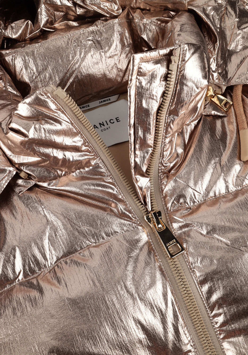 JANICE Veste matelass&eacute; DERRICK en bronze - large