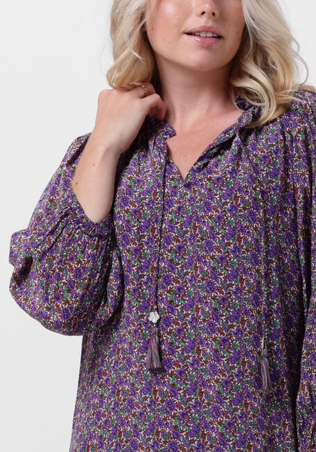 Paarse MOLIIN Midi jurk TABITHA - large