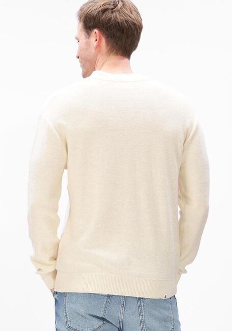 ANERKJENDT Pull AKEBBE COTTON/SILK KNIT en beige - large