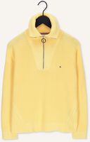 TOMMY HILFIGER Pull HAYANA CABLE ZIP-UP SWEATER en jaune TOMMY HILFIGER Pull HAYANA CABLE ZIP-UP SWEATER en jaune - medium
