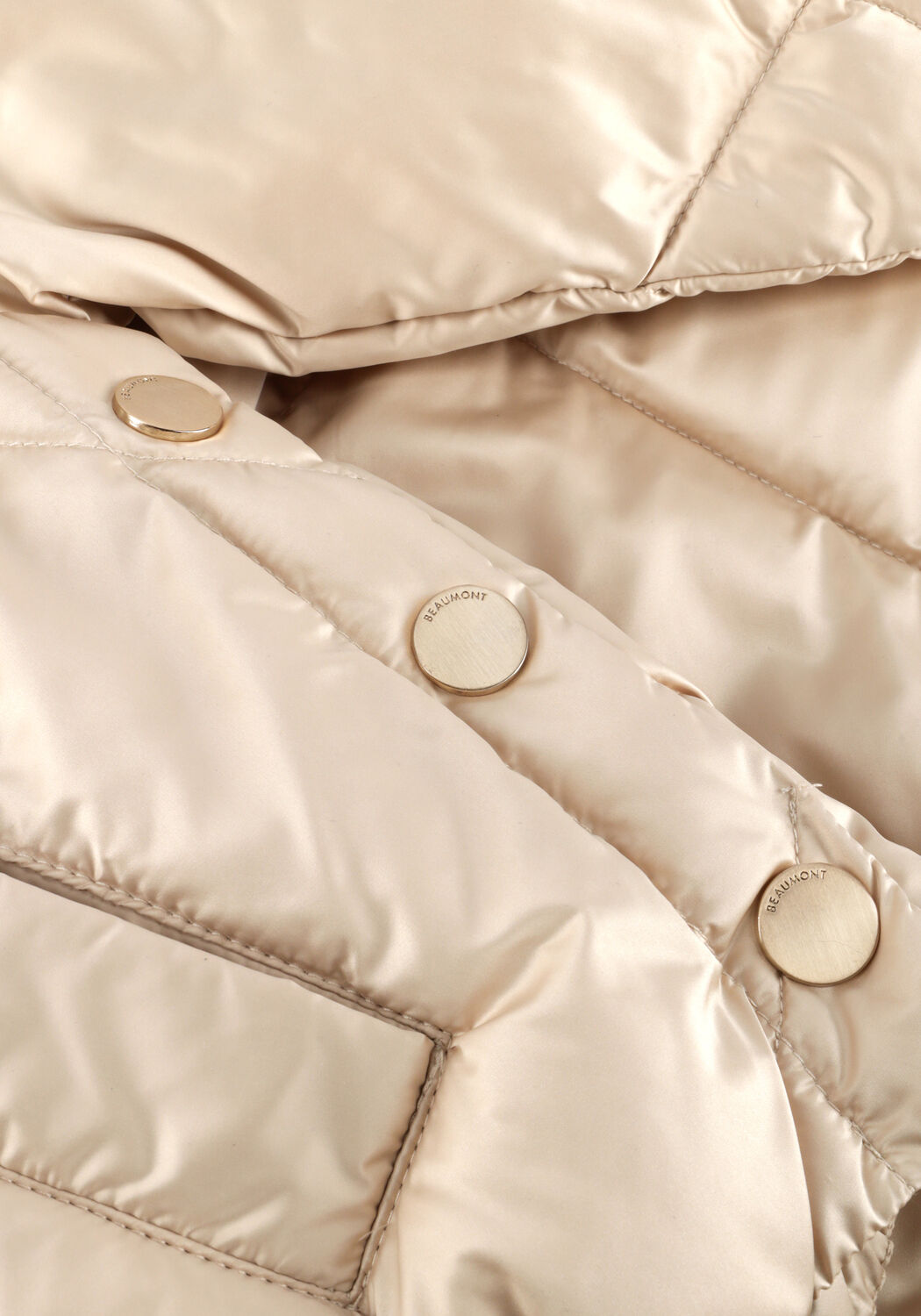 BEAUMONT Veste matelass&eacute; EMILIA JACKET en beige - large