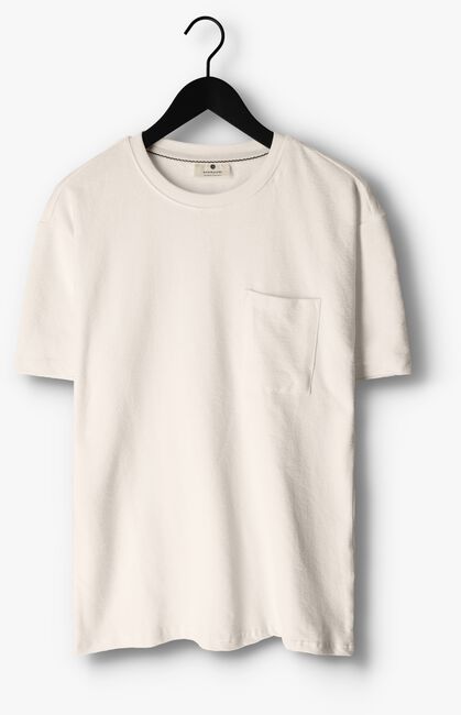 ANERKJENDT T-shirt AKKIKKI S/S STRUCTURE POCKET TEE Blanc - large