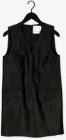 CO'COUTURE Mini robe PHOEBE V-SPENCER LEATHER DRESS en noir
