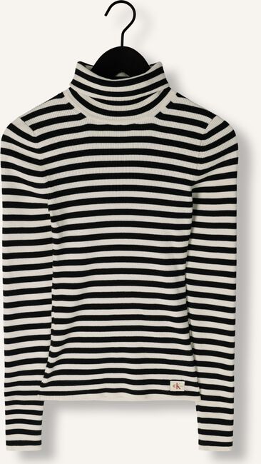 CALVIN KLEIN WOVEN LABEL ROLL NECK SWEATER CALVIN KLEIN WOVEN LABEL ROLL NECK SWEATER - large