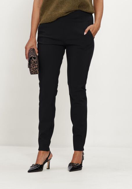 Zwarte STUDIO ANNELOES Pantalon Downstairs bonded trousers - large