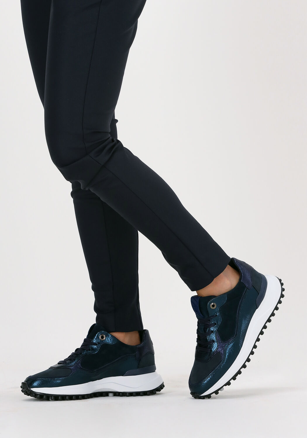 Blauwe FLORIS VAN BOMMEL Sneakers 85343 - large