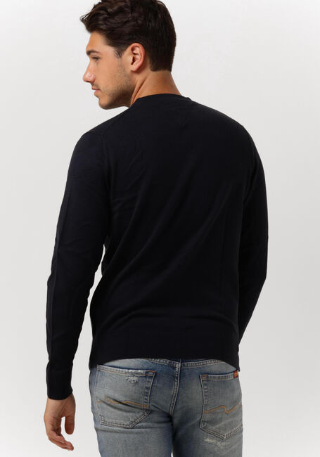 TOMMY HILFIGER Pull CORE COTTON-SILK CNECK en bleu - large