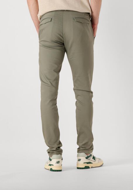 CAST IRON Chino RISER CHINO STRETCH en vert - large