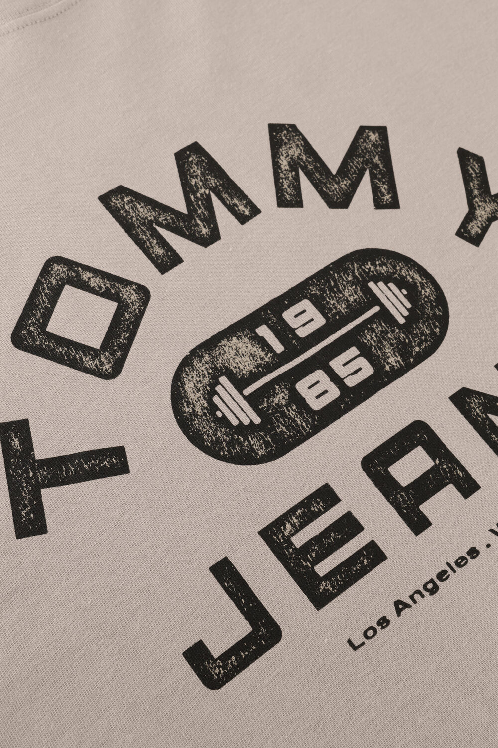 Zand TOMMY JEANS T-shirt TJM REG TJ GYM SS TEE EXT - large