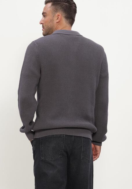 JC RAGS Pull POLO LONG SLEEVE EFE Gris fonc&eacute; - large