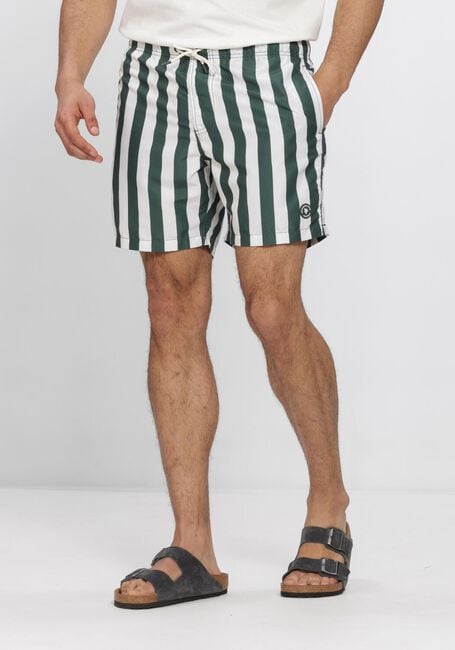 Groene SHIWI Zwembroeken SWIMSHORT BROAD STRIPE - large