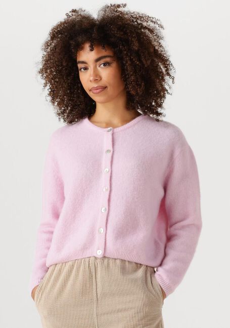 AMERICAN VINTAGE Gilet VITOW CARDIGAN Rose clair - large