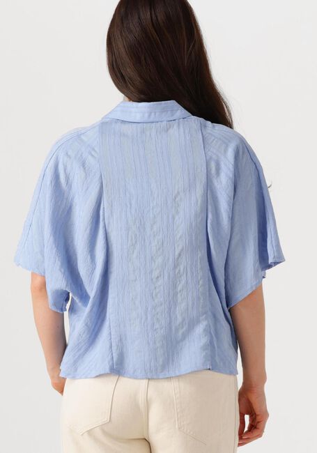 ANOTHER LABEL LOT SHIRT S/L Blouses en bleu - large