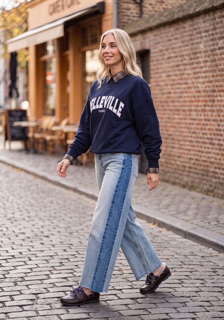 Lichtblauwe CIRCLE OF TRUST Wide jeans RYLER DNM - large
