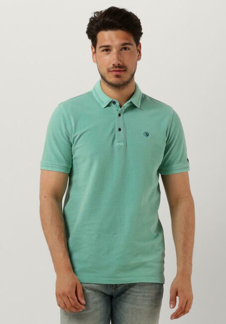 CAST IRON Polo SHORT SLEEVE POLO COTTON GD PIQUE en bleu - large