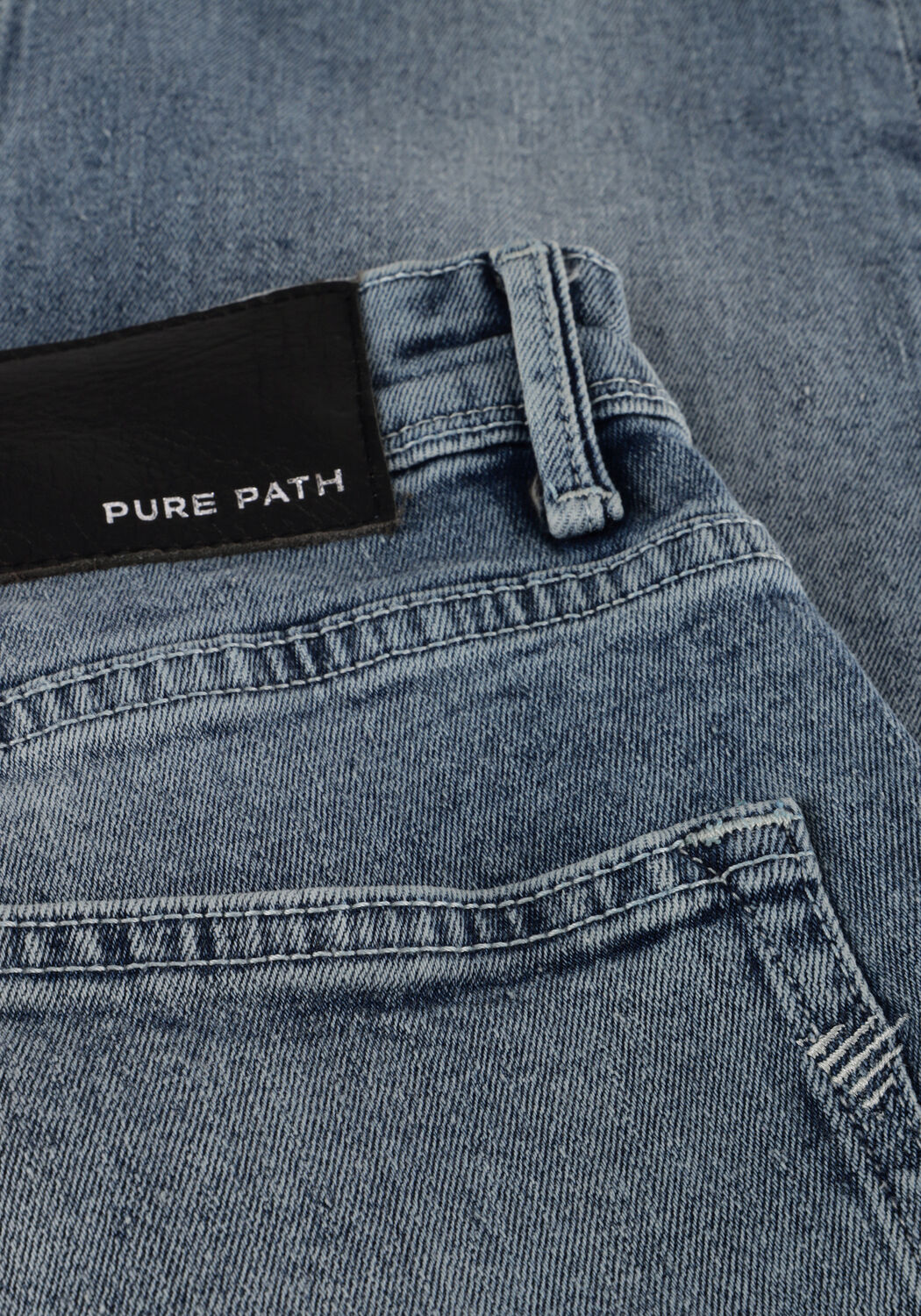 PURE PATH Slim fit jeans THE RYAN SLIM FIT JEANS en bleu - large