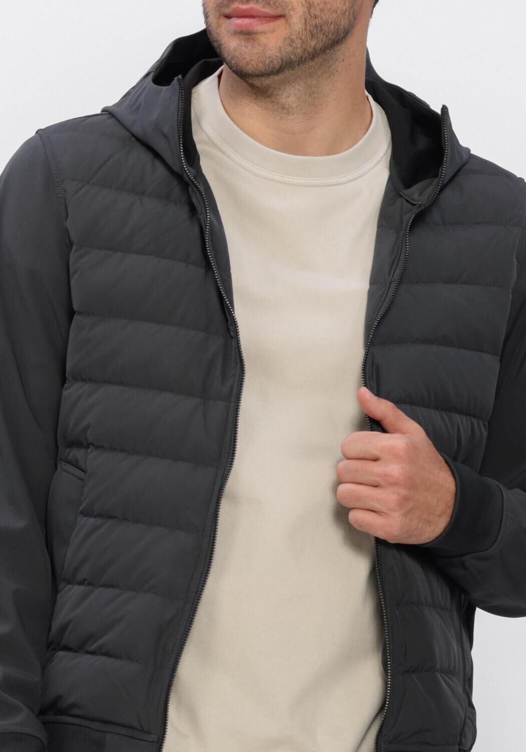 AIRFORCE Jack RIVER SOFTSHELL JACKET en gris - large