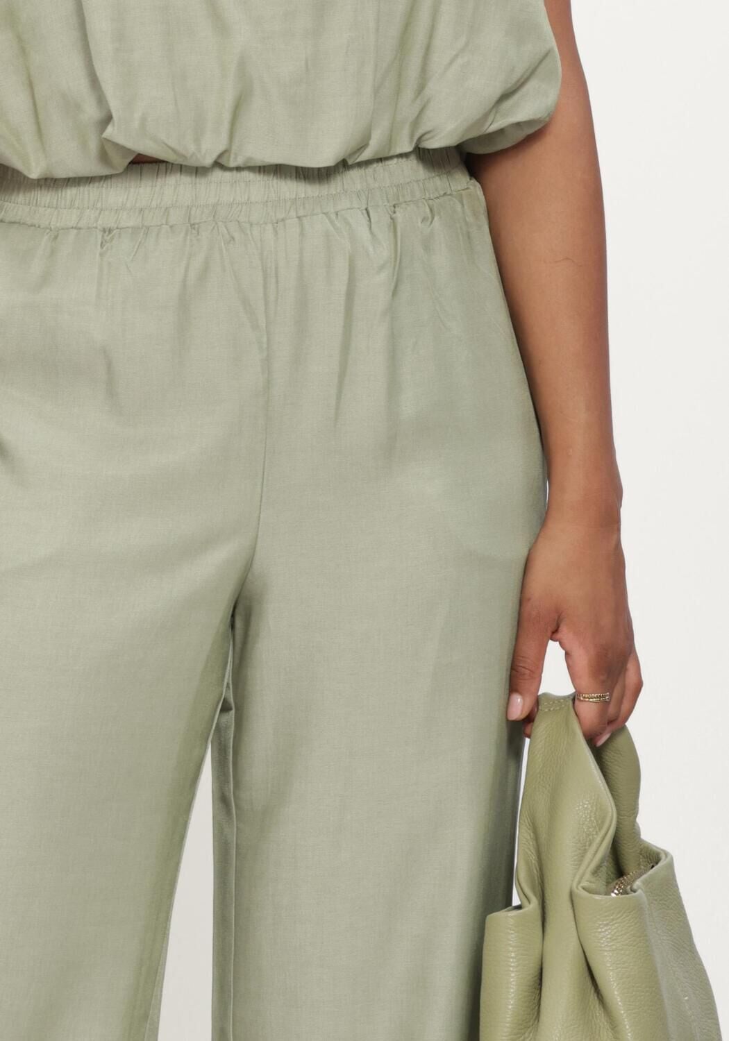 REFINED DEPARTMENT Pantalon large LADIES WOVEN FLOWY WIDE LEG PANTS NOVA Menthe - large