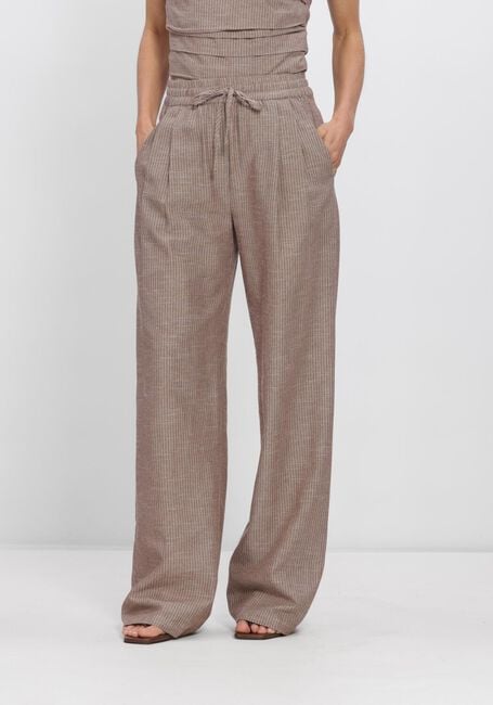 CO'COUTURE Pantalon large JIHOCC STRIPE LL PANT Sable - large