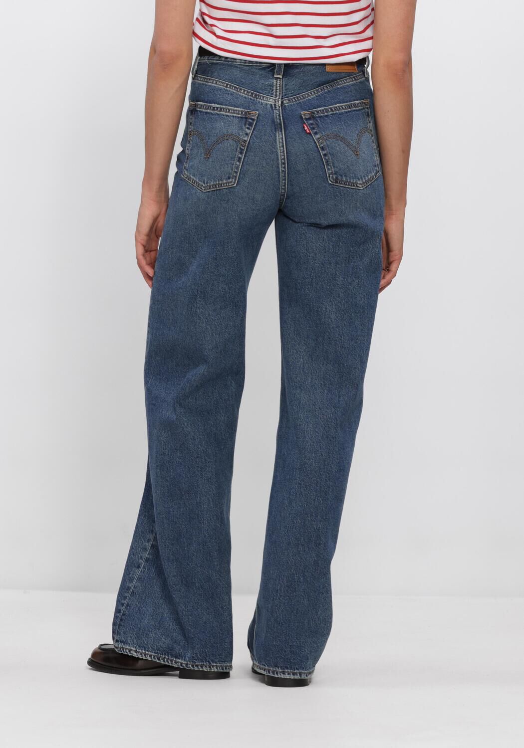 LEVI'S Wide jeans RIBCAGE WIDE LEG H223 en bleu - large