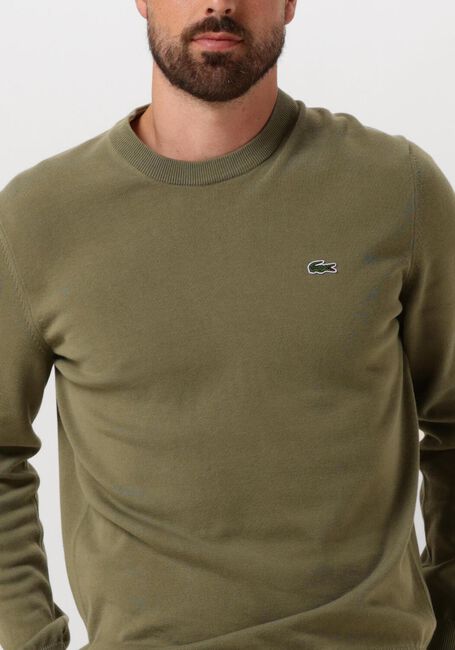 LACOSTE Pull 1HA1 MEN SWEATER en vert - large