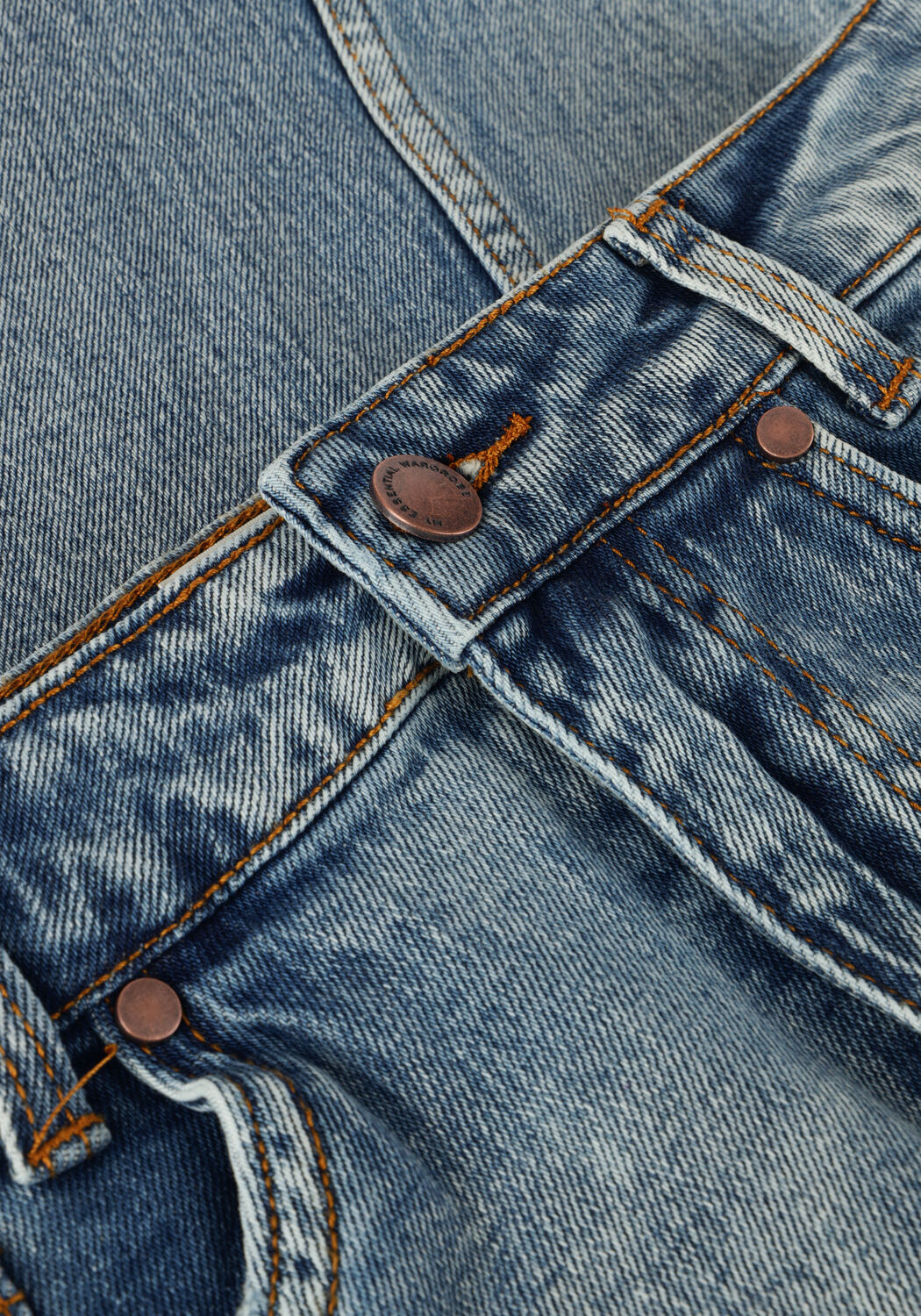 Lichtblauwe MY ESSENTIAL WARDROBE Midirok DANGOMW 144 LONG SKIRT - large