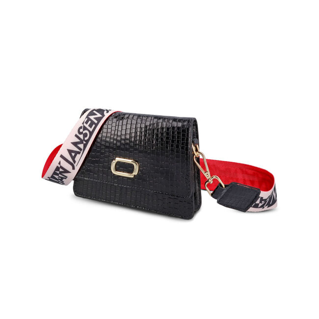 JAN JANSEN CLIMBING BELT BAG Sac banane en noir - large
