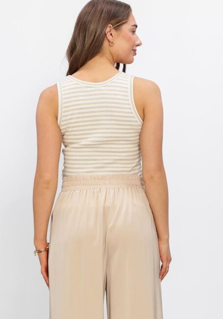 NUKUS Haut STEFFIE SINGLET LUREX Cr&egrave;me - large