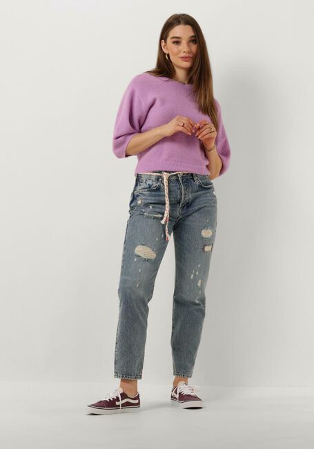 SCOTCH & SODA Wide jeans THE BUZZ SLIM BOYFRIEND JEANS - ALL TIED UP en bleu - large