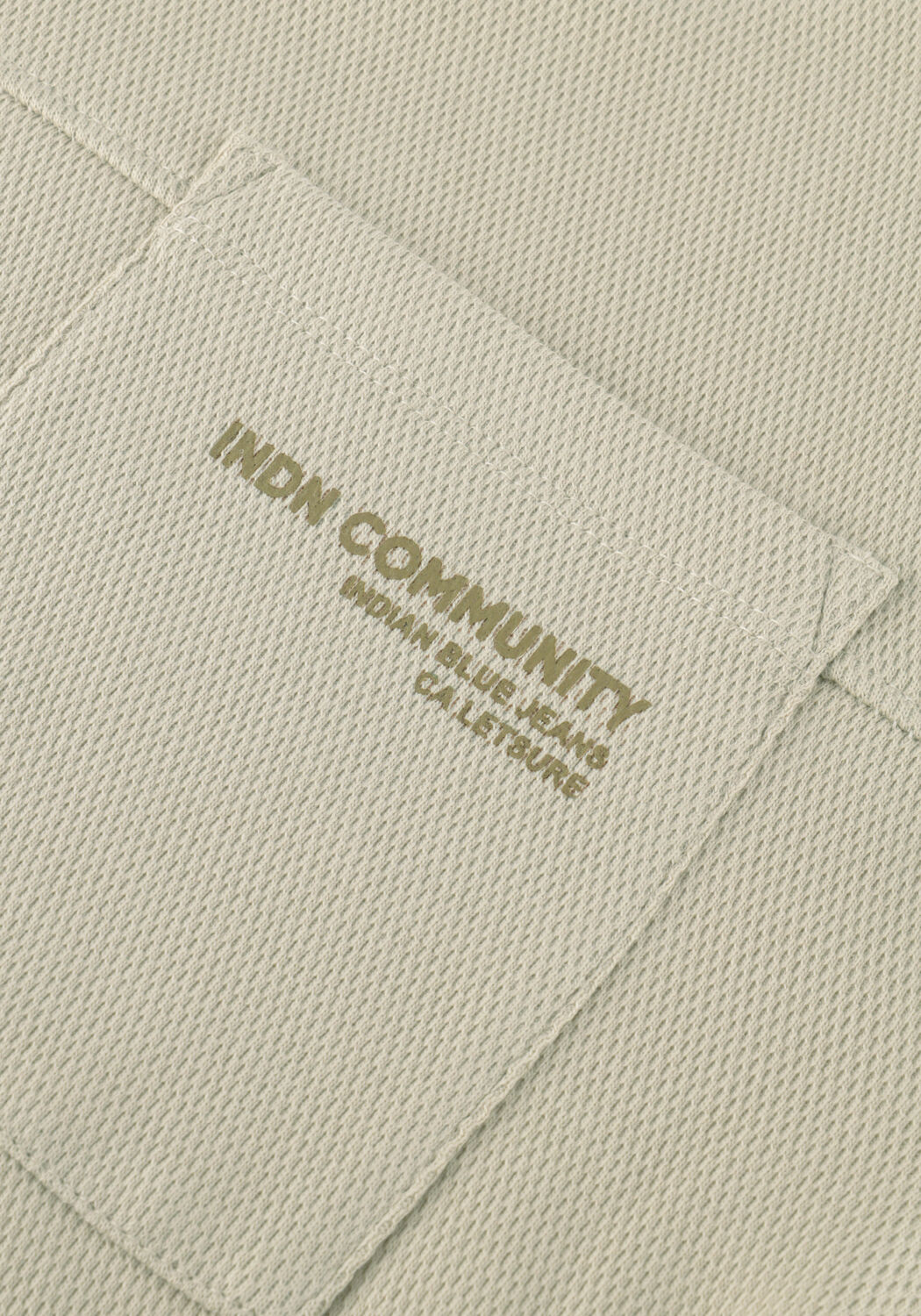 INDIAN BLUE JEANS T-shirt LOOSE FIT T-SHIRT STRUCTURE &Eacute;cru - large