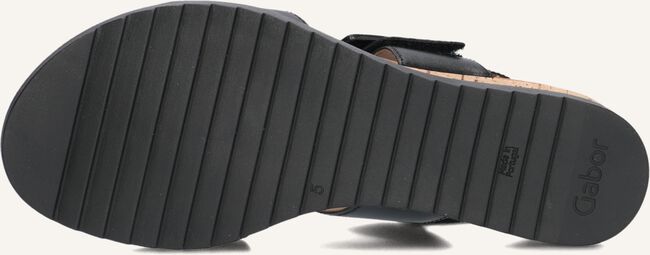 Zwarte GABOR Sandalen 752 Zwarte GABOR Sandalen 752 - large