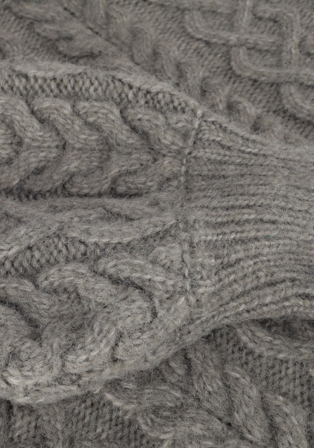 IBANA Col roul&eacute; TEXANY en gris - large