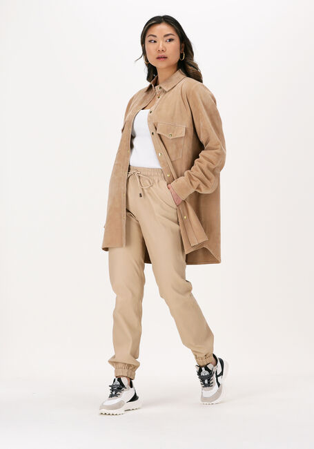 IBANA Veste en cuir TAX en beige - large