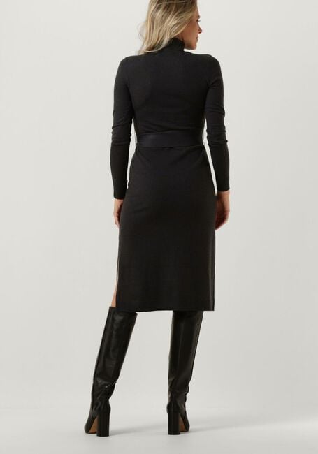 SIMPLE Col roulé KNIT-VIS-PL-NYL-23 Gris foncé - large