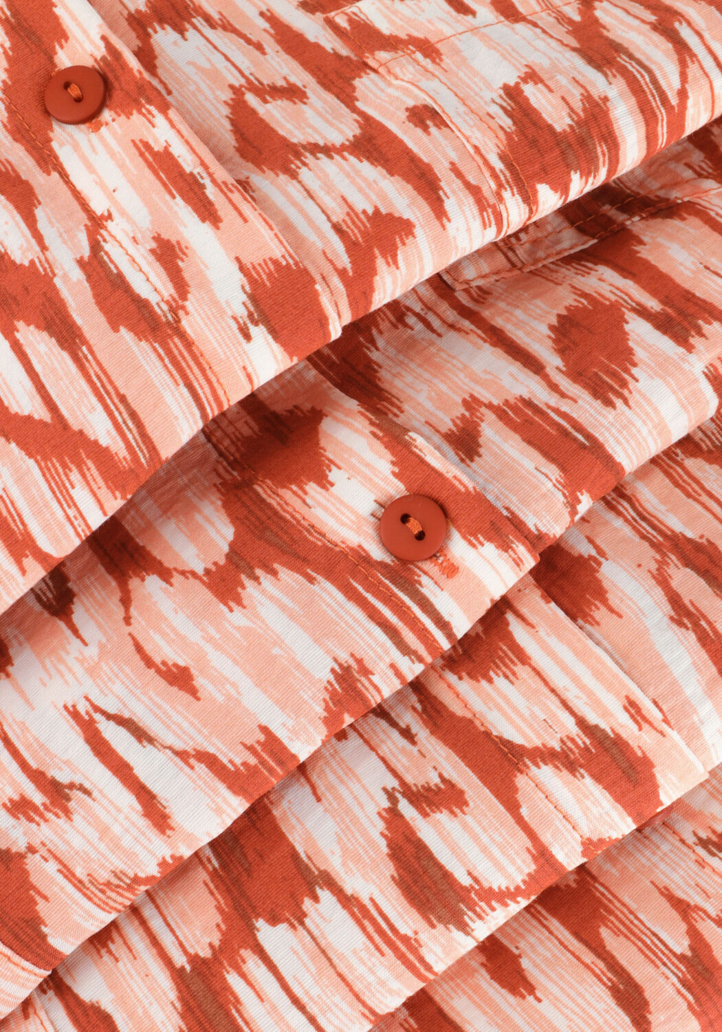 MSCH COPENHAGEN Mini robe MSCHORLENA LADONNA 3/4 SHIRT DRESS AOP en orange - large