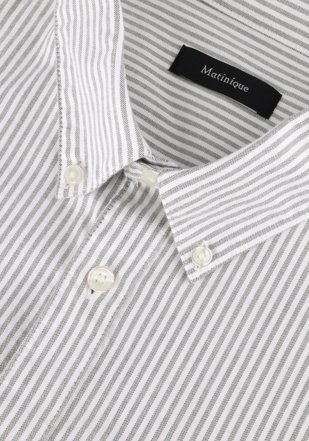 Grijze MATINIQUE Casual overhemd MATROSTOL BD - large