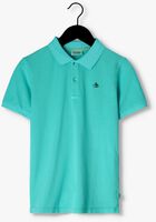 SCOTCH & SODA Polo GARMENT DYED SHORT SLEEVED PIQUE POLO Turquoise