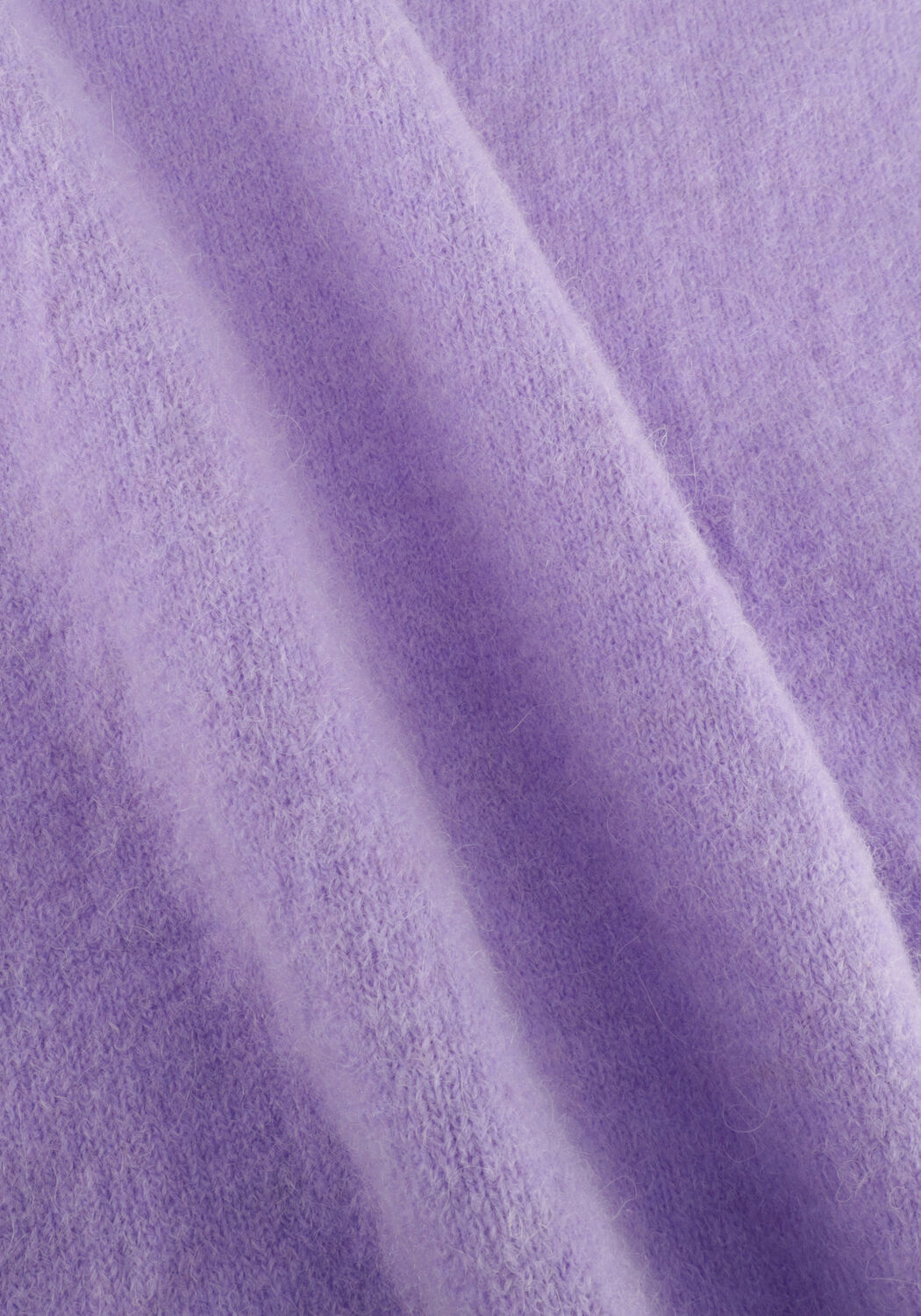 10DAYS Pull SHORTSLEEVE SWEATER SOFT KNIT en violet - large